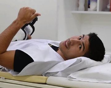 La imagen más repetida de Lollo desde que llegó a River