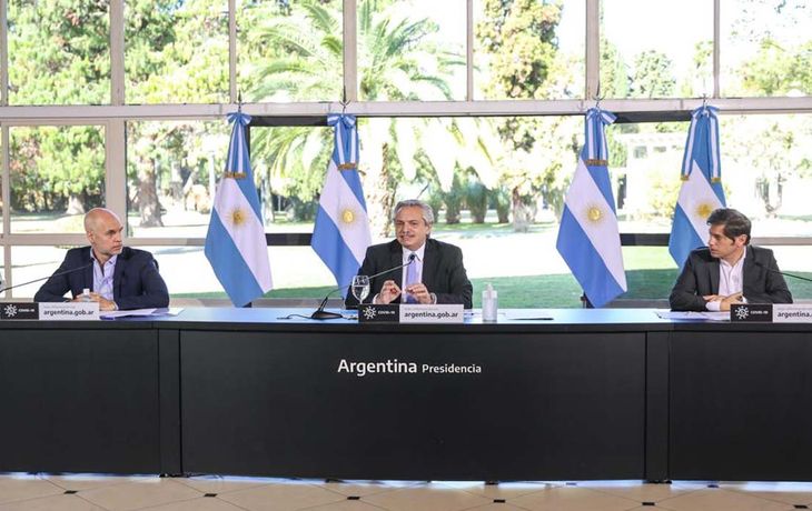 Alberto Fernández anuncia la extensión de la cuarentena con restricciones para el AMBA