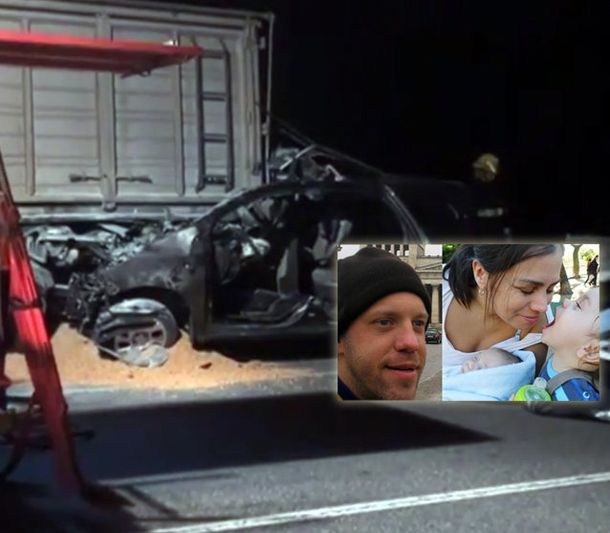 Estas son las primeras imágenes en video del accidente del sobrino del Papa