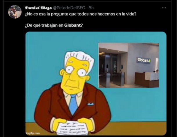 Los memes por el viral de Globant