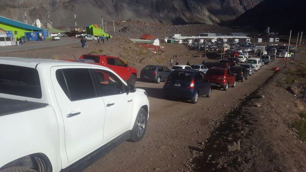 Demoras en el paso a Chile