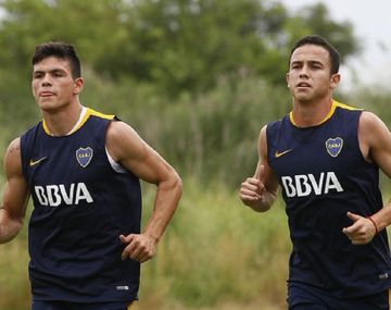 Leonardo Jara realizó su primera práctica como jugador de Boca