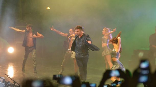 Vibrante show de Ricky Martin en Villa María