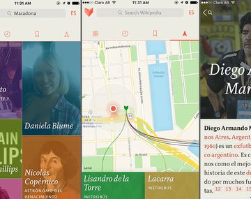 V for Wikipedia, la app ideal para usar la enciclopedia