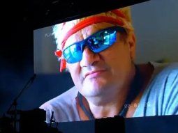 Reapareció el Pity Álvarez en el Quilmes Rock