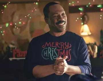 Eddie Murphy en Candy Cane Lane. Foto (Prime Video)