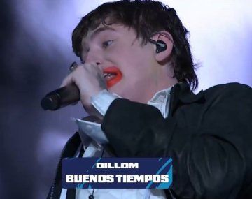 Dillom, en el Quilmes Rock 2025.