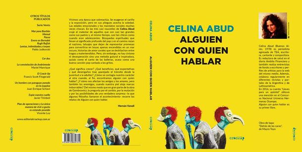 Alguien con quien hablar: tres cuentos largos de Celina Abud