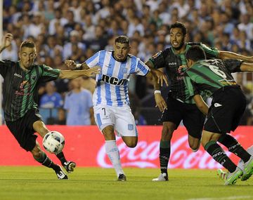 San Martín no bajó los brazos y se lo empató a Racing sobre el final