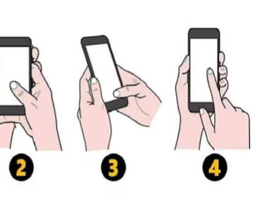 Test viral: descubrí rasgos de tu forma de ser según la forma en que agarrás tu celular