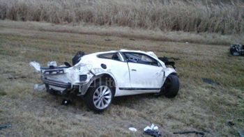 diego barisone manejaba a 195 km/h al momento del choque diego barisone manejaba a 195 km/h al momento del choque