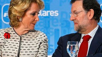 Esperanza Aguirre y Mariano Rajoy Esperanza Aguirre y Mariano Rajoy
