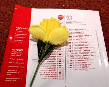 La planilla del Arsenal - Cardiff incluyó a Emiliano Sala