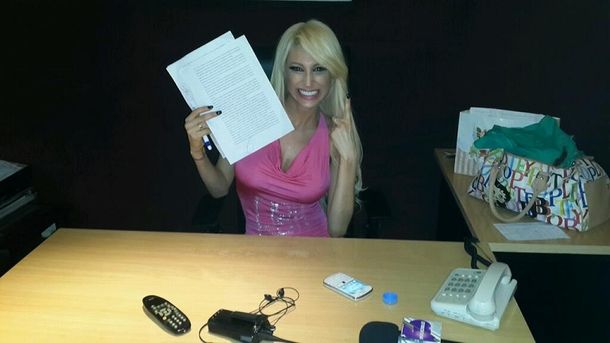 Vicky Xipolitakis se convirtió en la primera vedette de Brillantísima