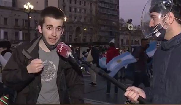 Tarifas calientes: uno de los asistentes a la marcha del jueves explic&oacute; por qu&eacute; rechaza el congelamiento