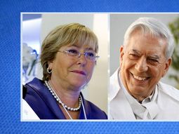 Vargas Llosa y Bachelet, de los intelectuales más influyentes