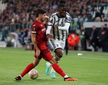 Con acento argentino: Juventus empató 1-1 con Sevilla en Italia