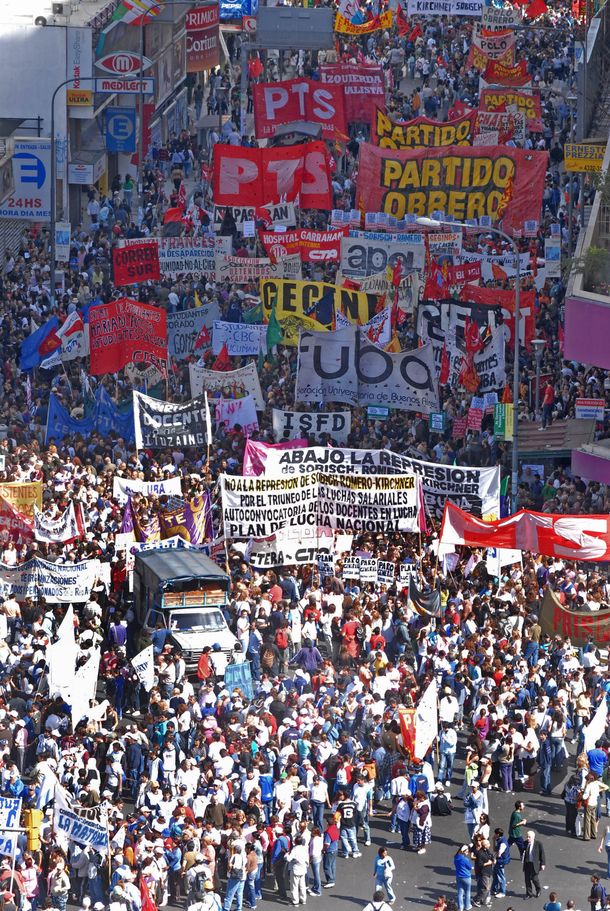 La CTA y el Partido Obrero marchan por el Consejo del Salario