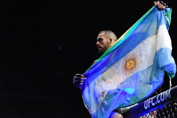 Ponzinibbio se fotografió con Nelson -&nbsp;Crédito: Per Haljestam-USA TODAY Sports