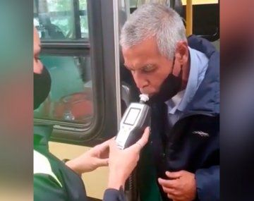 Así fue el test de alcoholemia al colectivero borracho que chocó y mató a un jubilado