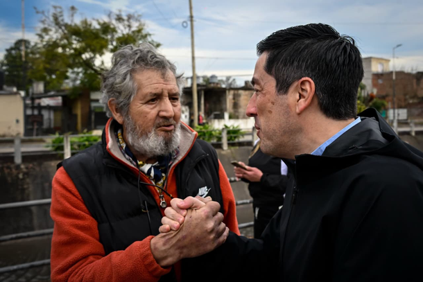 Nardini continúa con la obra pública en Villa de Mayo