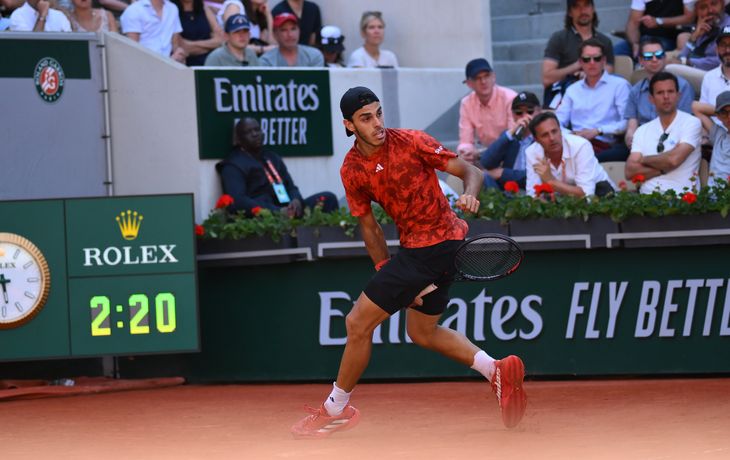 Cerúndolo perdió ante Rune y se despidió de Roland Garros