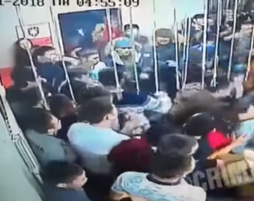 VIDEO: Brutal batalla campal en un boliche durante Año Nuevo