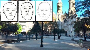 crimen en una plaza de palermo: estos son los identikits del asesino crimen en una plaza de palermo: estos son los identikits del asesino