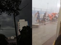 parece un tornado: impactantes videos del tormenton con lluvias, granizo y rafagas en amba parece un tornado: impactantes videos del tormenton con lluvias, granizo y rafagas en amba