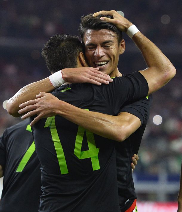 Gracias a Agüero y Messi, Argentina igualó con México en Estados Unidos