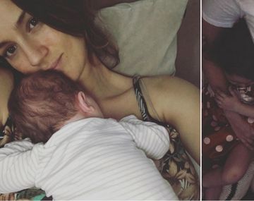 Paula junto a Baltazar