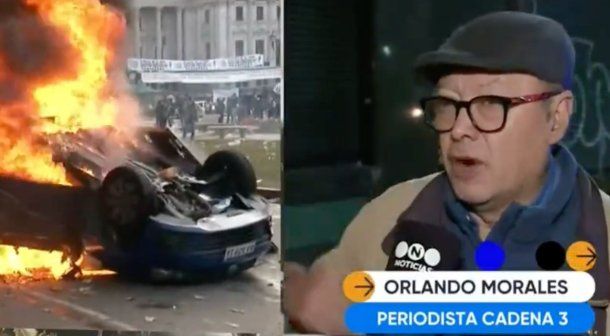 El periodista al que le prendieron fuego el auto denunció que estaba todo preparado