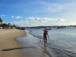 Las mejores fotos de las vacaciones de Juana Viale y su actual pareja