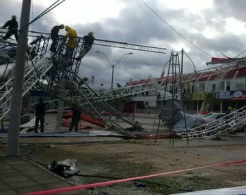 Fuerte temporal en Paraguay: cinco muertos y 14 heridos
