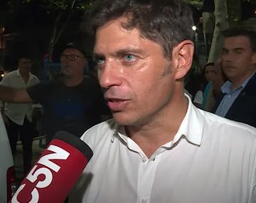 Axel Kicillof con C5N.