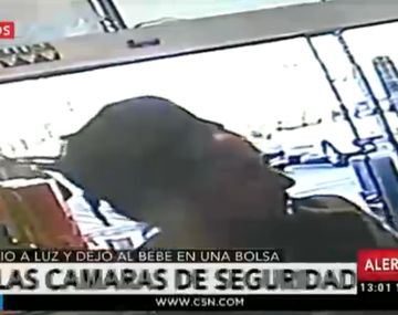 Detuvieron a la pareja sospechada de abandonar a una beba en un baño