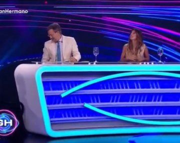 Entró un gato negro al estudio de Gran Hermano mientras estaban en vivo
