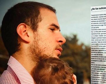Emotiva carta de un padre: el bebé nació prematuro y lucha por su vida