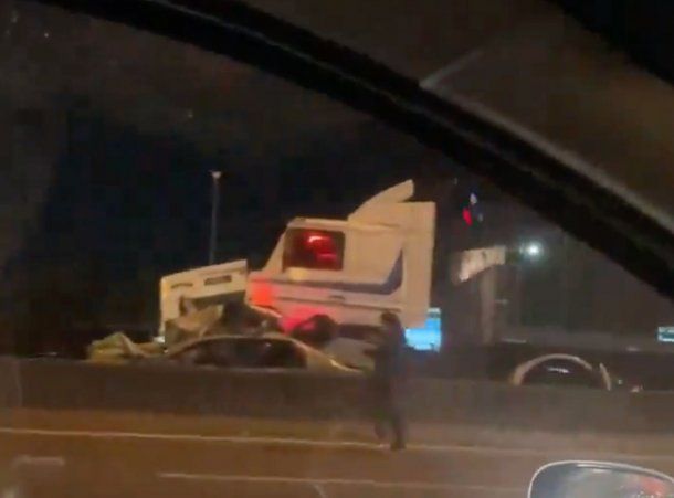 Impresionante choque múltiple en Panamericana: al menos tres muertos
