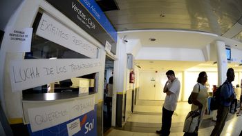 gremialistas descartaron paro general en lineas aereas por el conflicto de sol gremialistas descartaron paro general en lineas aereas por el conflicto de sol