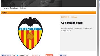 oficial: gago ya no pertenece a valencia y boca lo espera oficial: gago ya no pertenece a valencia y boca lo espera