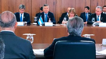 Reunión entre Mauricio Macri y Michel Temer Reunión entre Mauricio Macri y Michel Temer