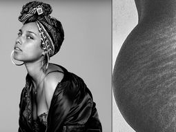 Alicia Keys mostró una foto de sus estrías: Amo esto