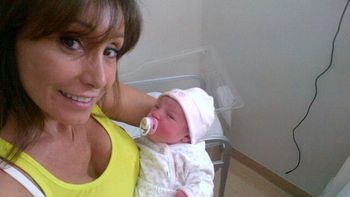 Sandra Villarruel presentó a su nieta Sandra Villarruel presentó a su nieta