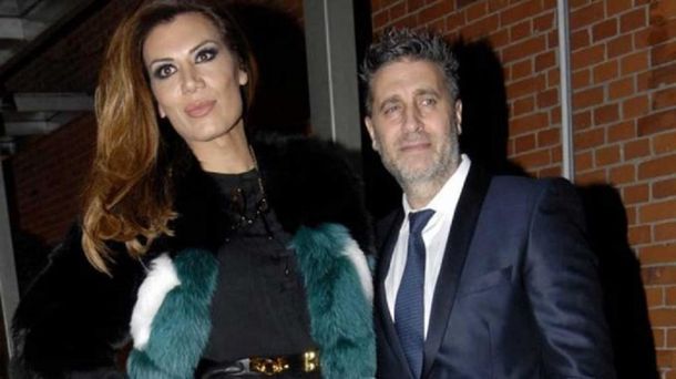 Flor de la V y su marido&nbsp;