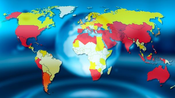 ¿Cuáles son los 33 países con más probabilidades de tener escasez de agua en 2040?
