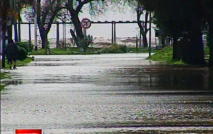 La costa de Quilmes es una de las más afectadas