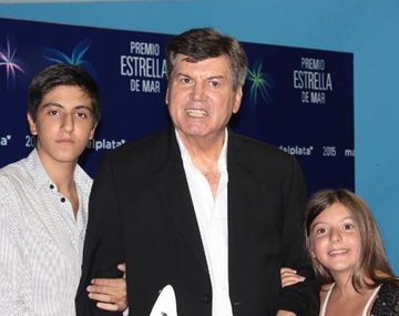 La emoción por la mención a Carlín en los Estrella de Mar