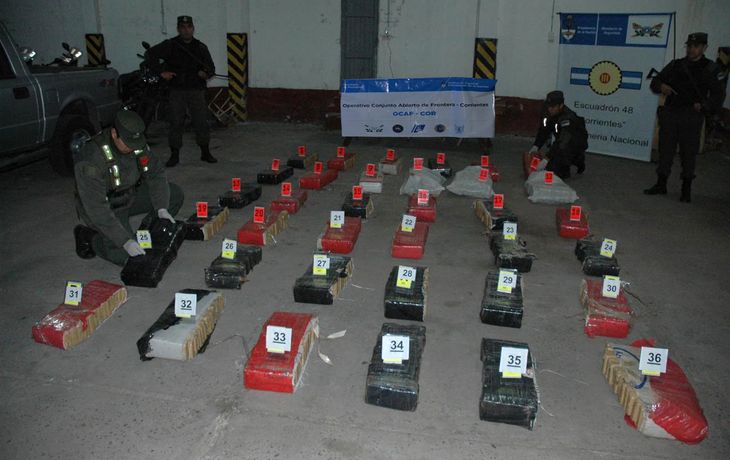 Incautaron más de 400 kilos de marihuana en Itatí