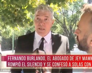 Fernando Burlando rompió el silencio sobre la denuncia de Jey Mammón
